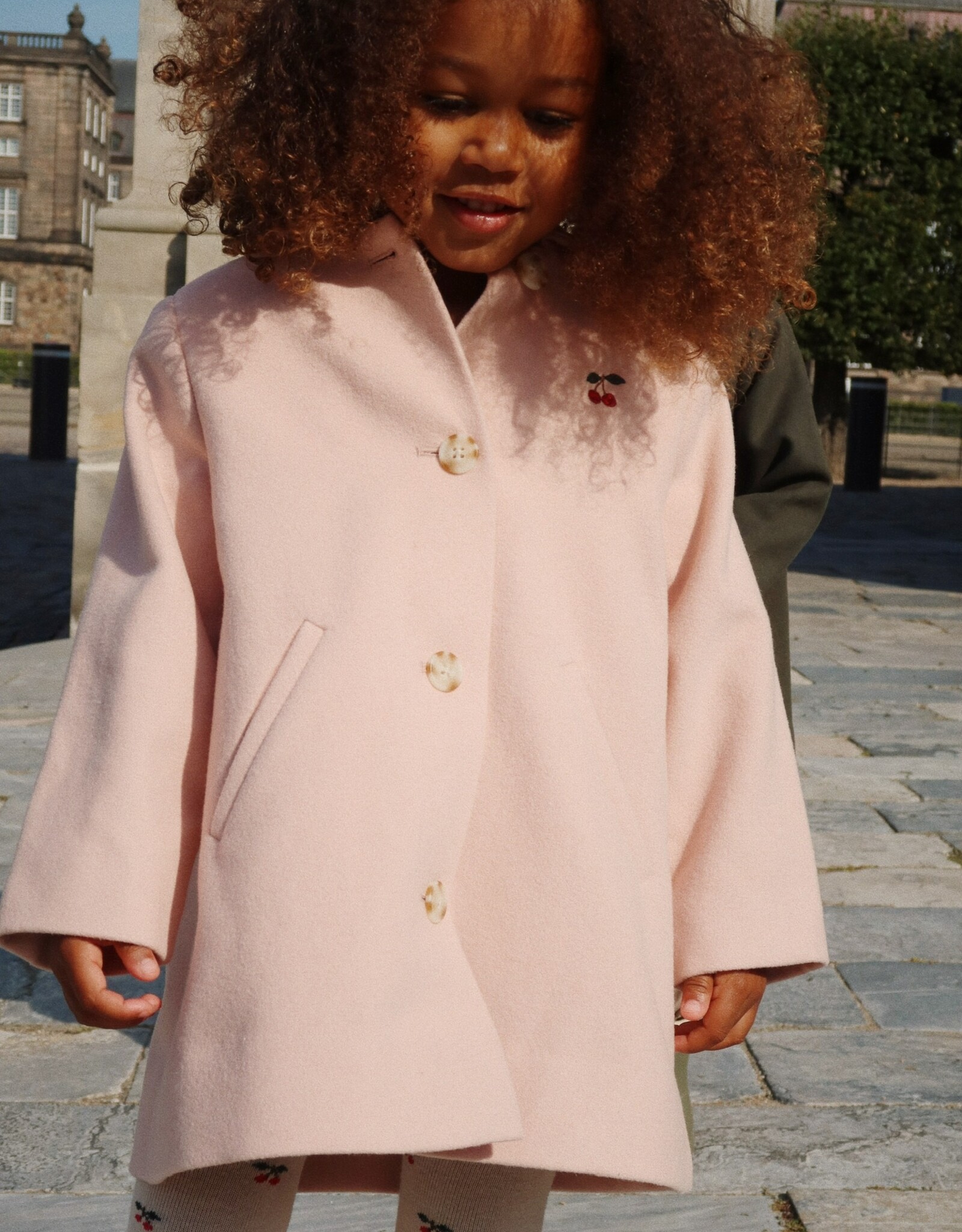 Konges Sløjd KONGES SLØJD NOVELLA COAT - PEACH WHIP