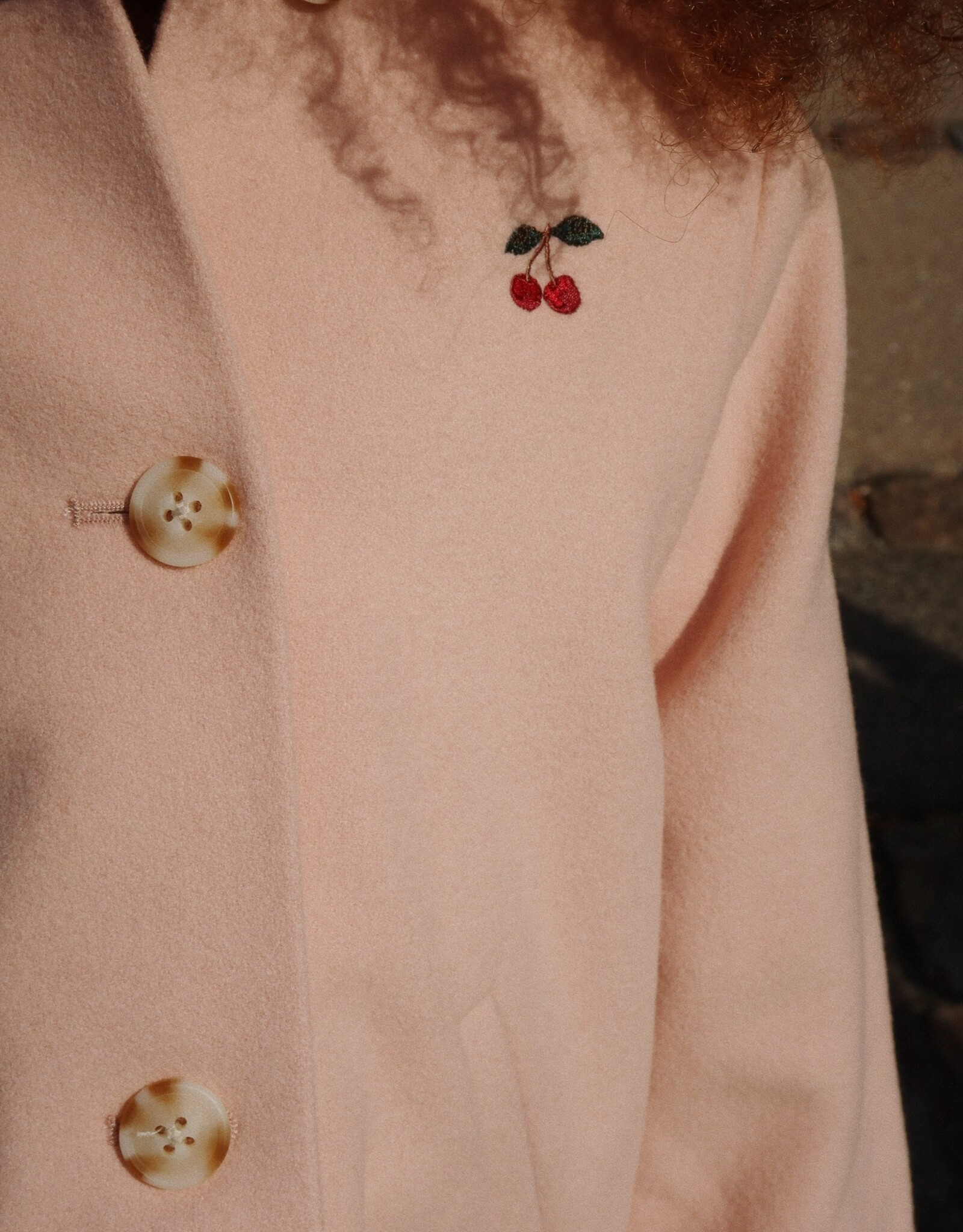 Konges Sløjd KONGES SLØJD NOVELLA COAT - PEACH WHIP