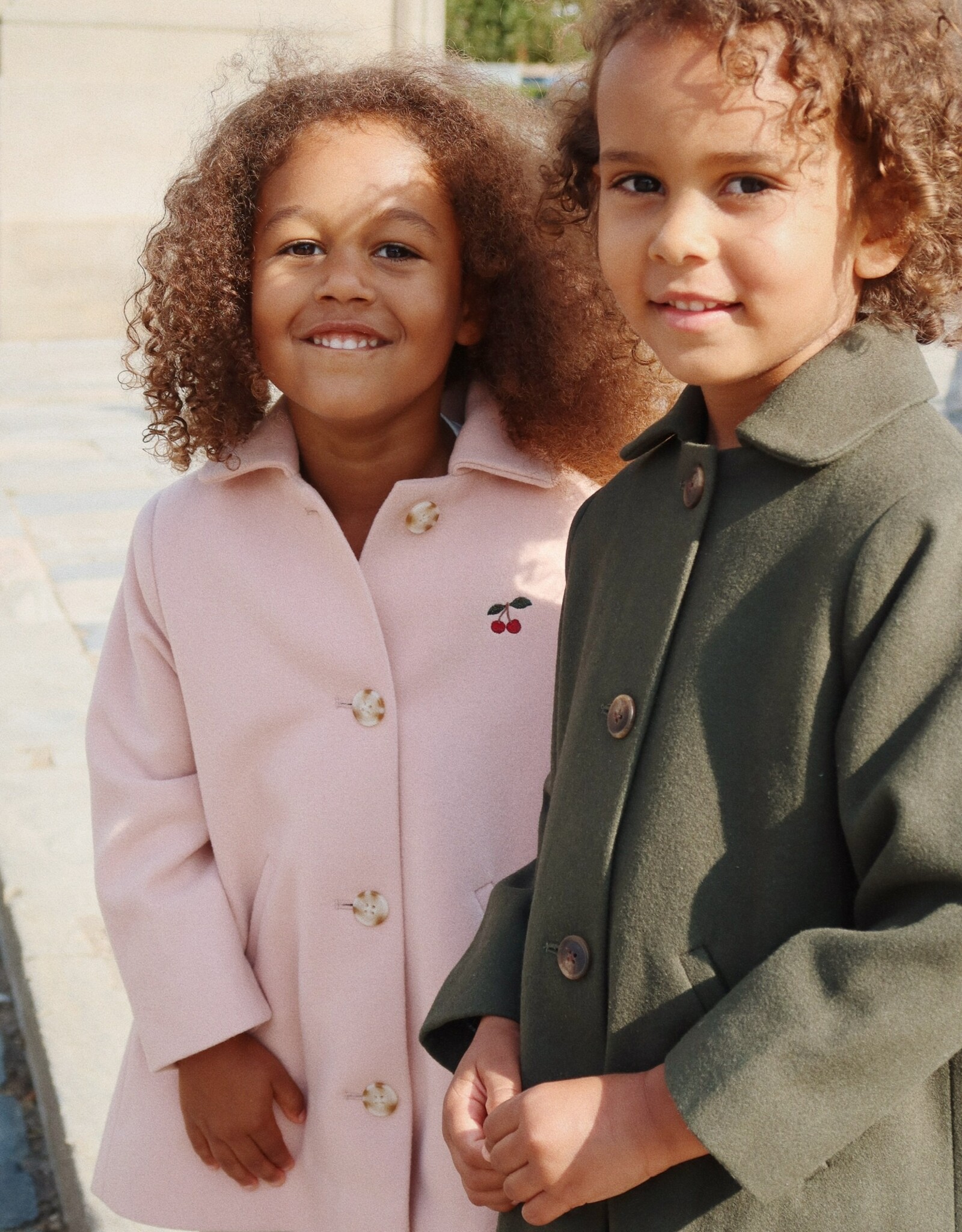 Konges Sløjd KONGES SLØJD NOVELLA COAT - PEACH WHIP