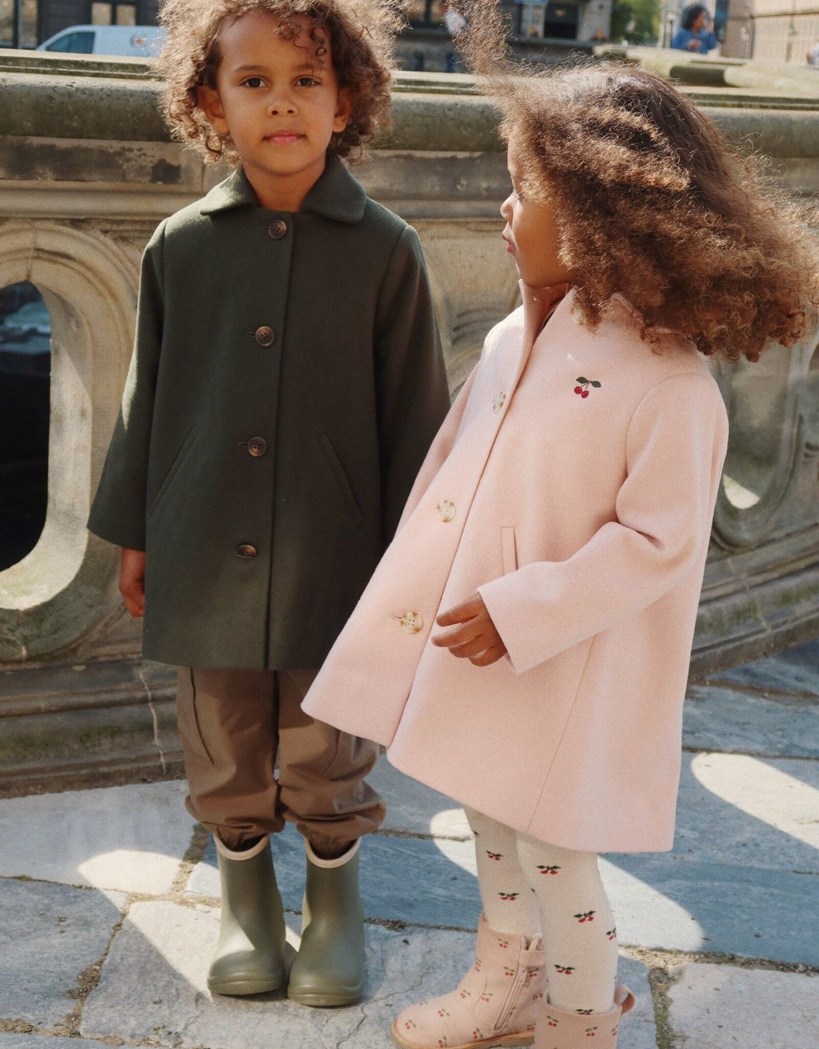 Konges Sløjd KONGES SLØJD NOVELLA COAT - PEACH WHIP