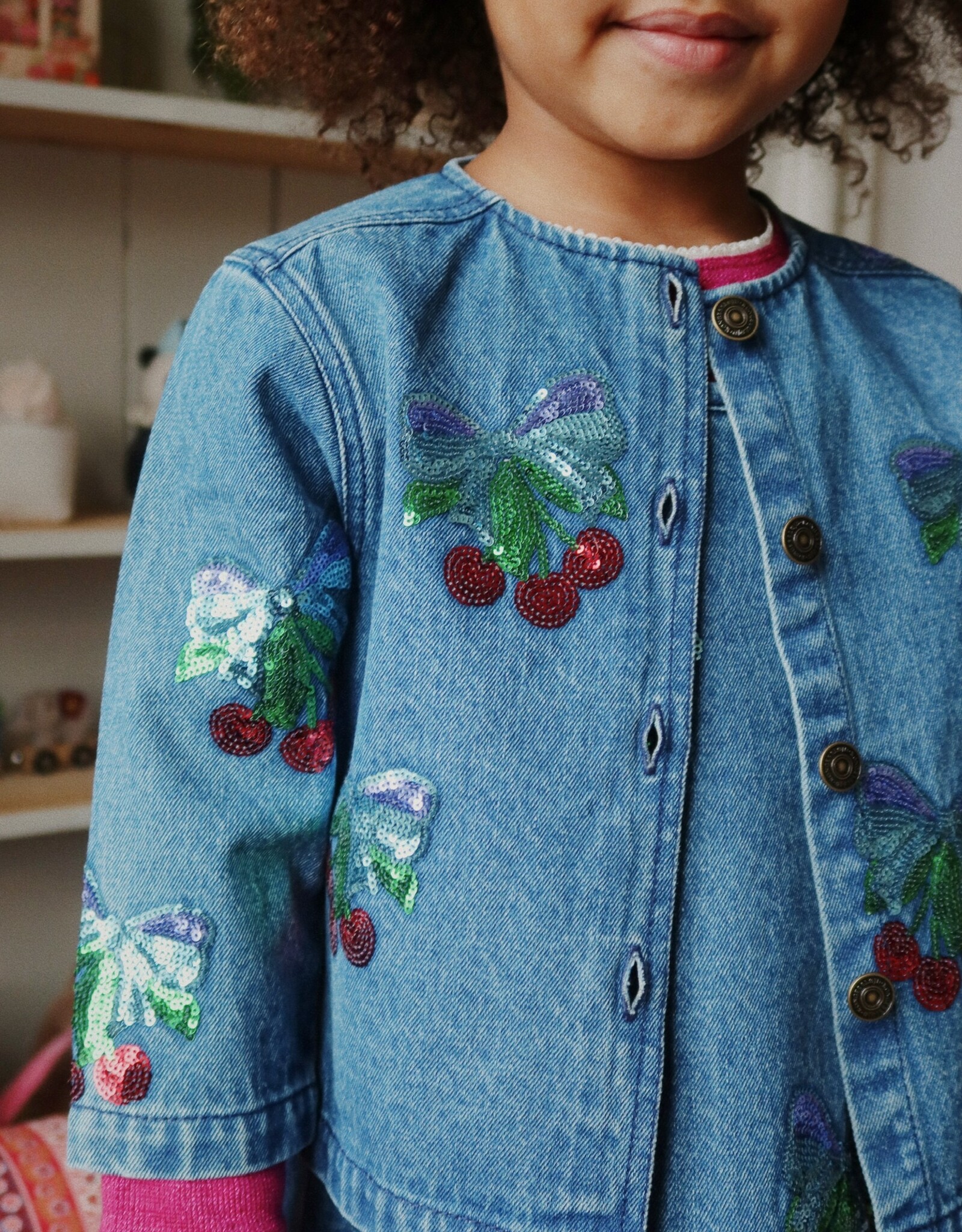 Konges Sløjd KONGES SLØJD MAGOT SEQUIN JACKET - MARENA