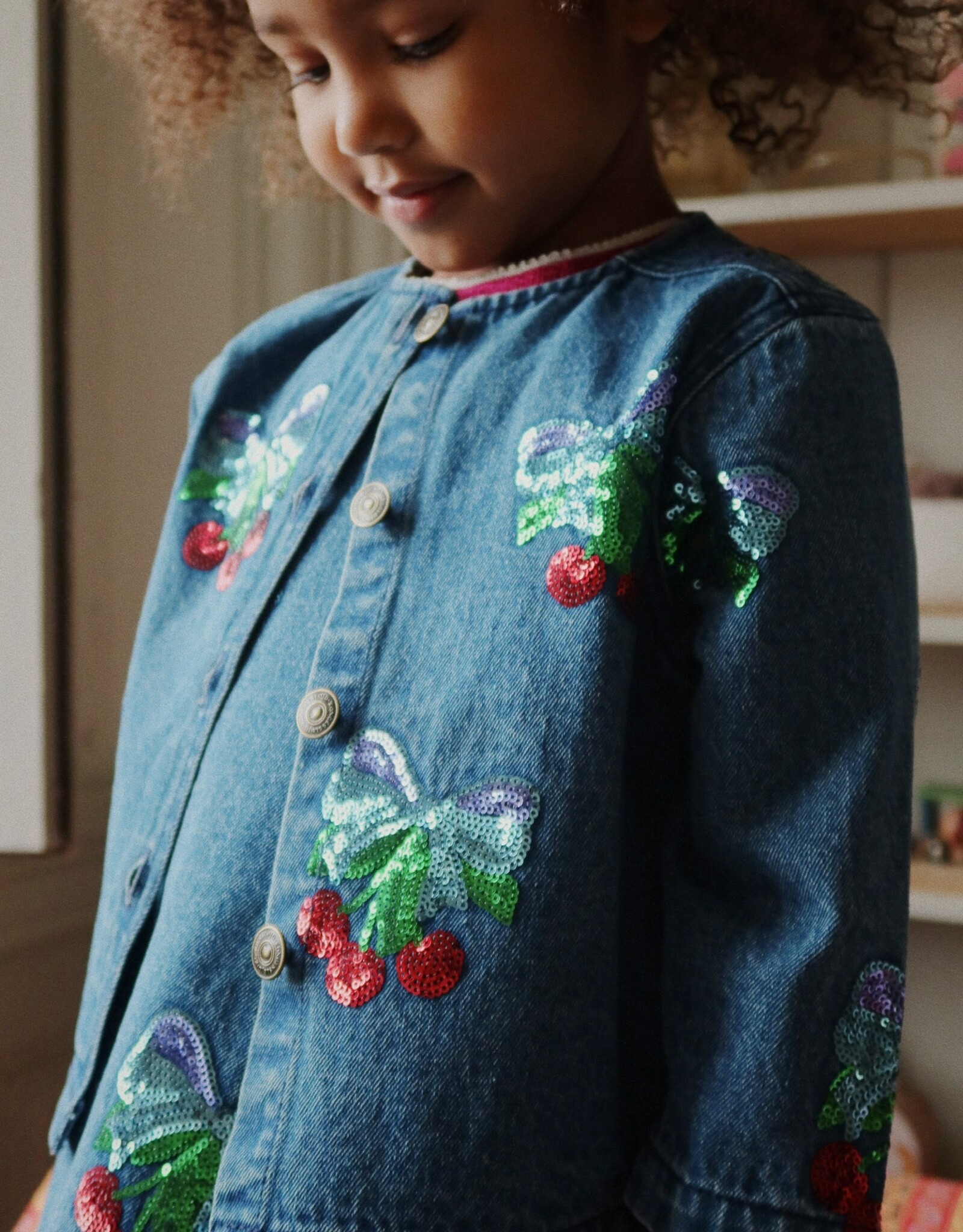 Konges Sløjd KONGES SLØJD MAGOT SEQUIN JACKET - MARENA