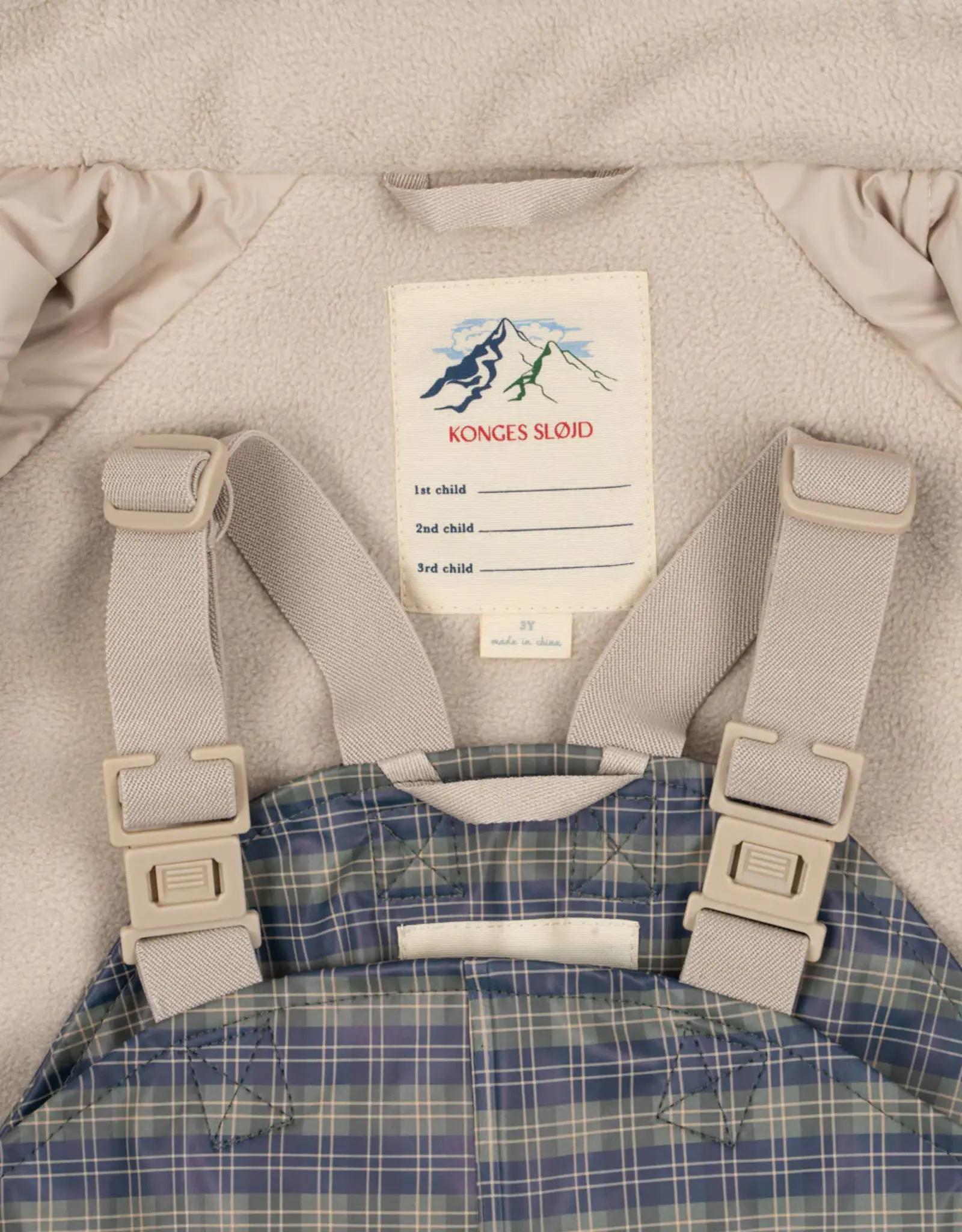 Konges Sløjd KONGES SLØJD PALME SET - BLUE CHECK