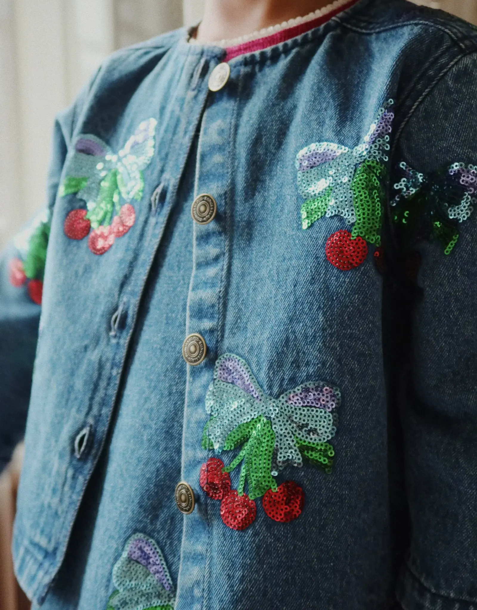 Konges Sløjd KONGES SLØJD MAGOT SEQUIN DRESS - AMARENA