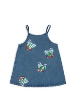 Konges Sløjd KONGES SLØJD MAGOT SEQUIN DRESS - AMARENA