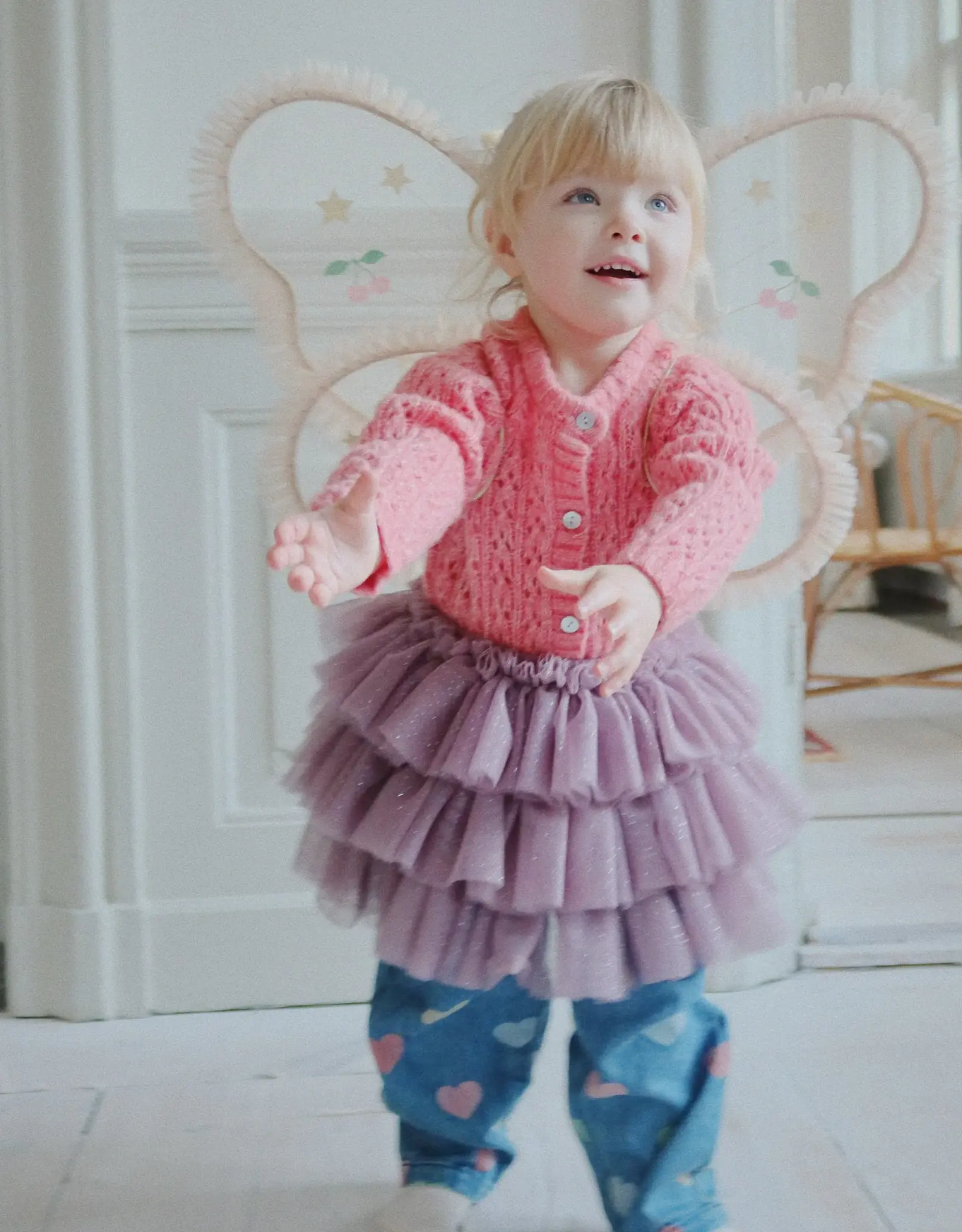 Konges Sløjd KONGES SLØJD FAY SKIRT - HORTENSIA