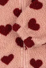 Konges Sløjd KONGES SLØJD JODY TEDDY HOODIE - COEUR MELLOW