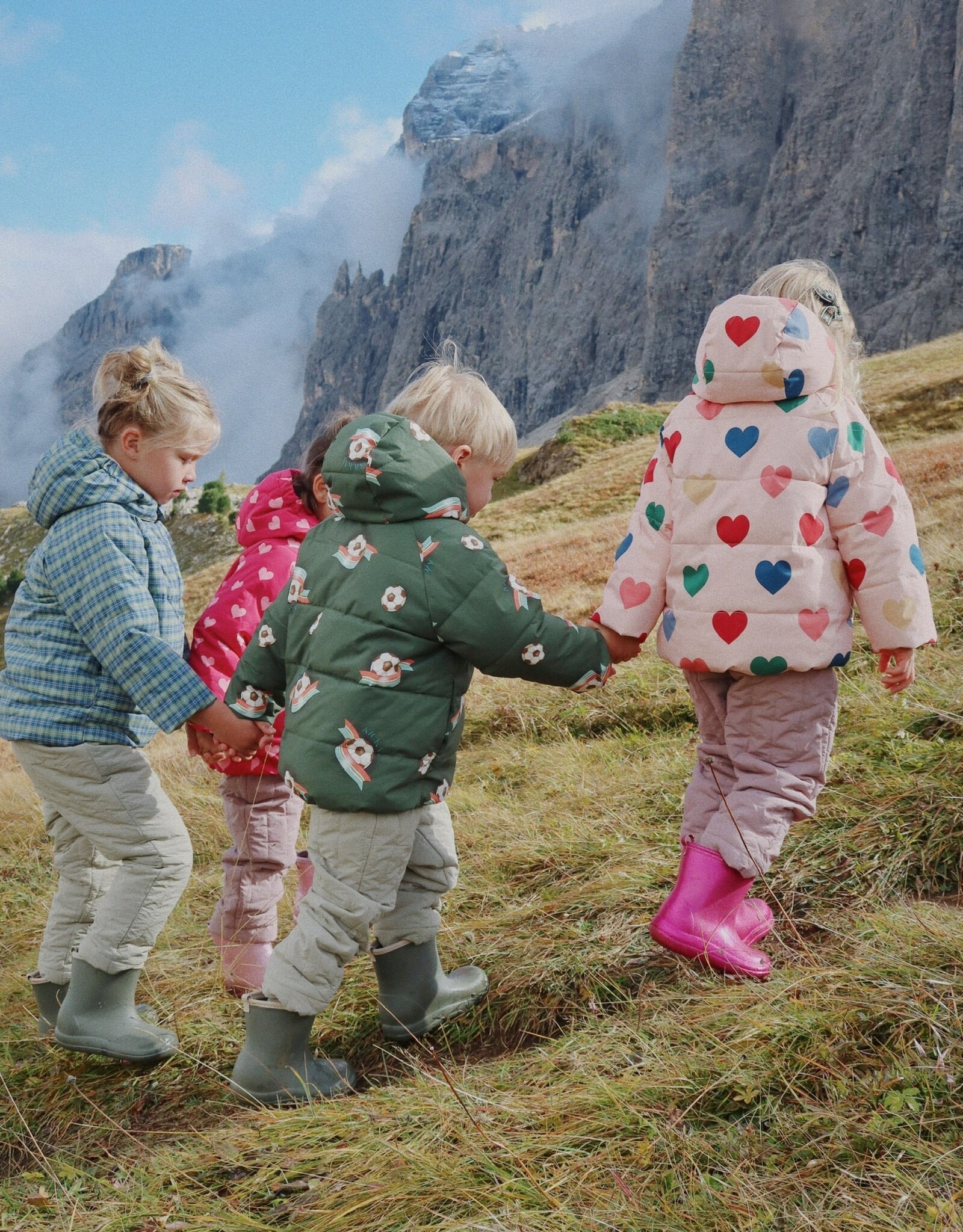 Konges Sløjd KONGES SLØJD NUKA JACKET - GREEN/KICK IT