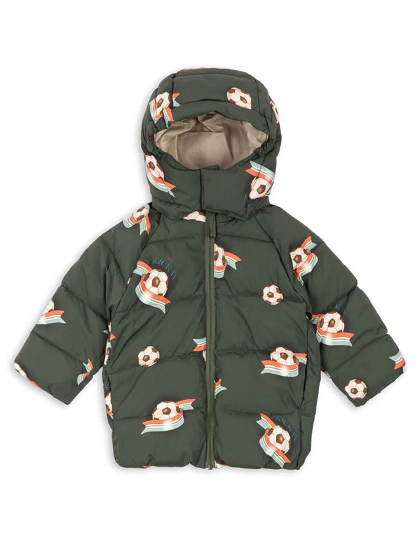 Konges Sløjd KONGES SLØJD NUKA JACKET - GREEN/KICK IT