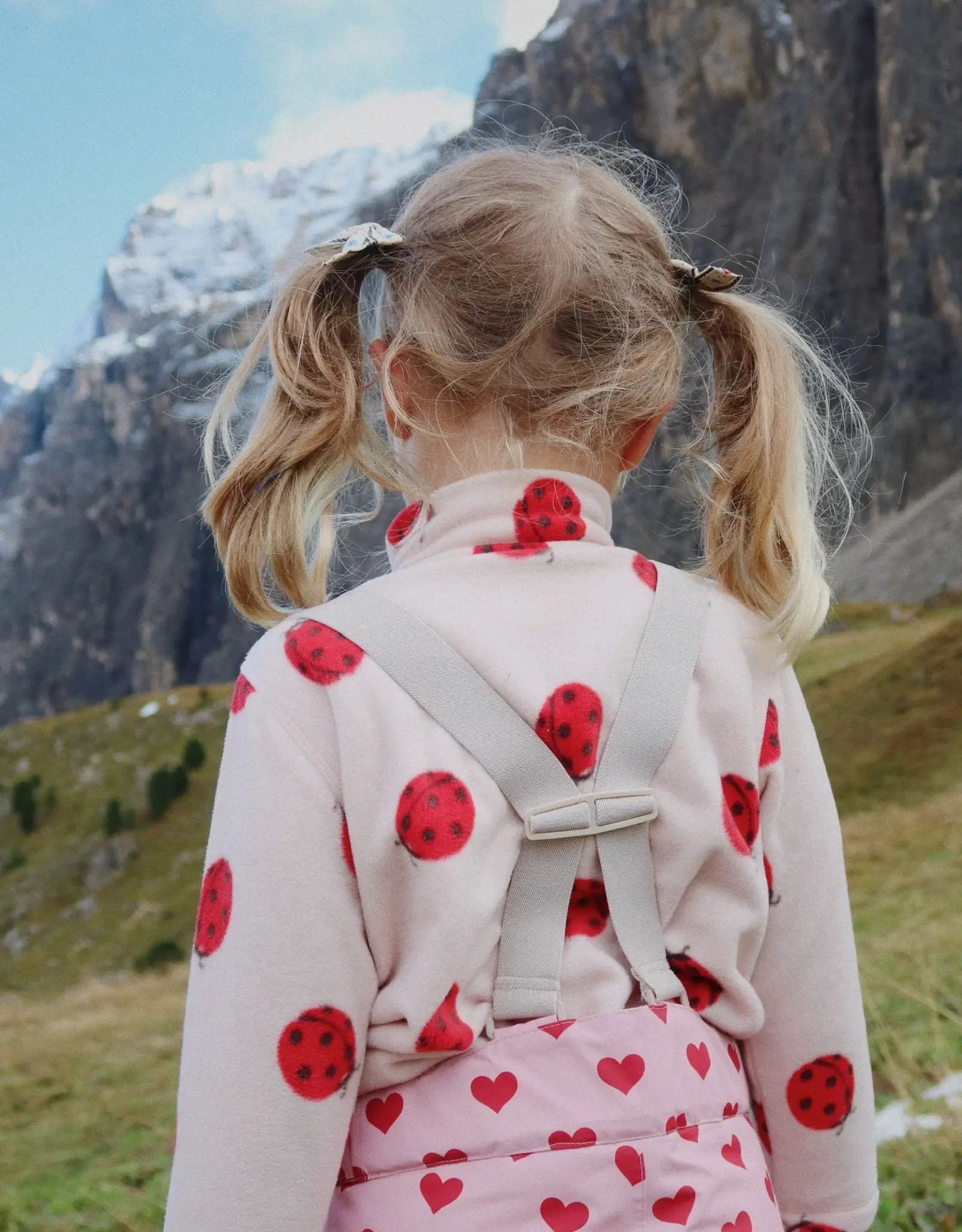 Konges Sløjd KONGES SLØJD TAVI FLEECE SWEATSHIRT - LADYBUG