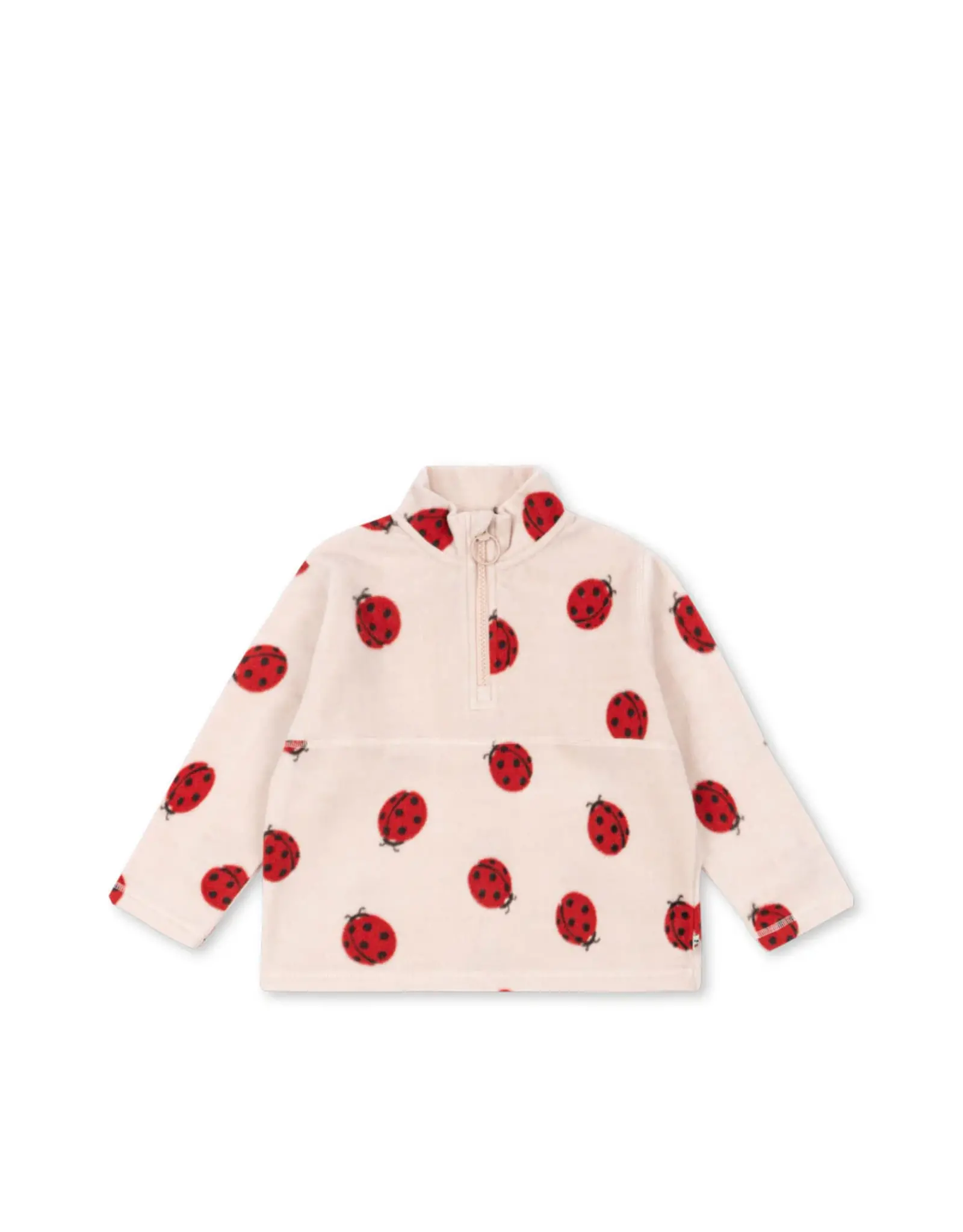 Konges Sløjd KONGES SLØJD TAVI FLEECE SWEATSHIRT - LADYBUG