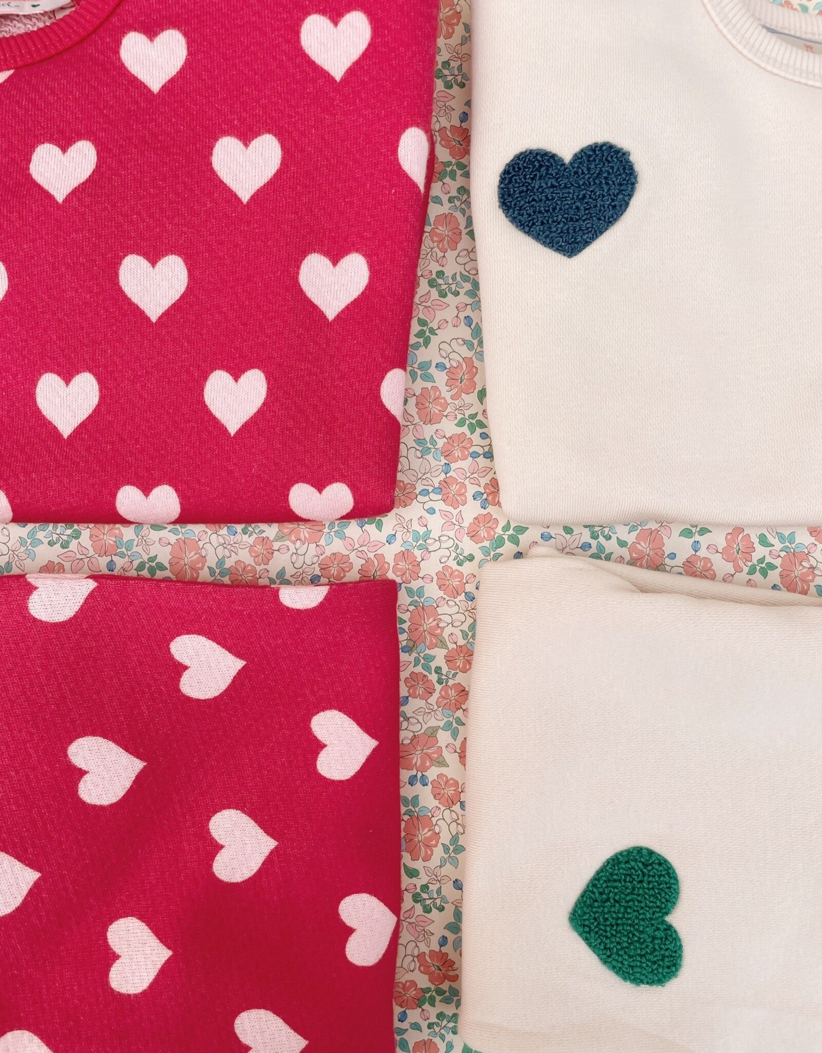 Konges Sløjd KONGES SLØJD LOUPY LOU SWEATSHIRT - AMOUR JAZZY