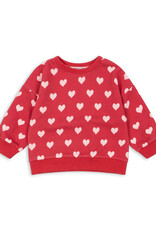 Konges Sløjd KONGES SLØJD LOUPY LOU SWEATSHIRT - AMOUR JAZZY