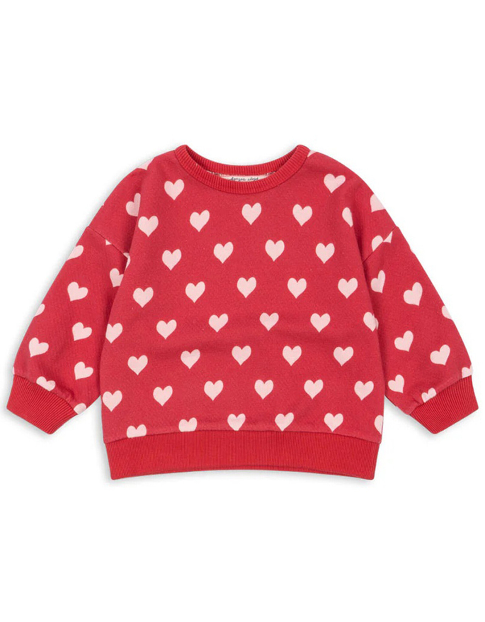 Konges Sløjd KONGES SLØJD LOUPY LOU SWEATSHIRT - AMOUR JAZZY