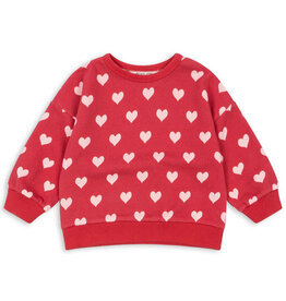Konges Sløjd KONGES SLØJD LOUPY LOU SWEATSHIRT - AMOUR JAZZY