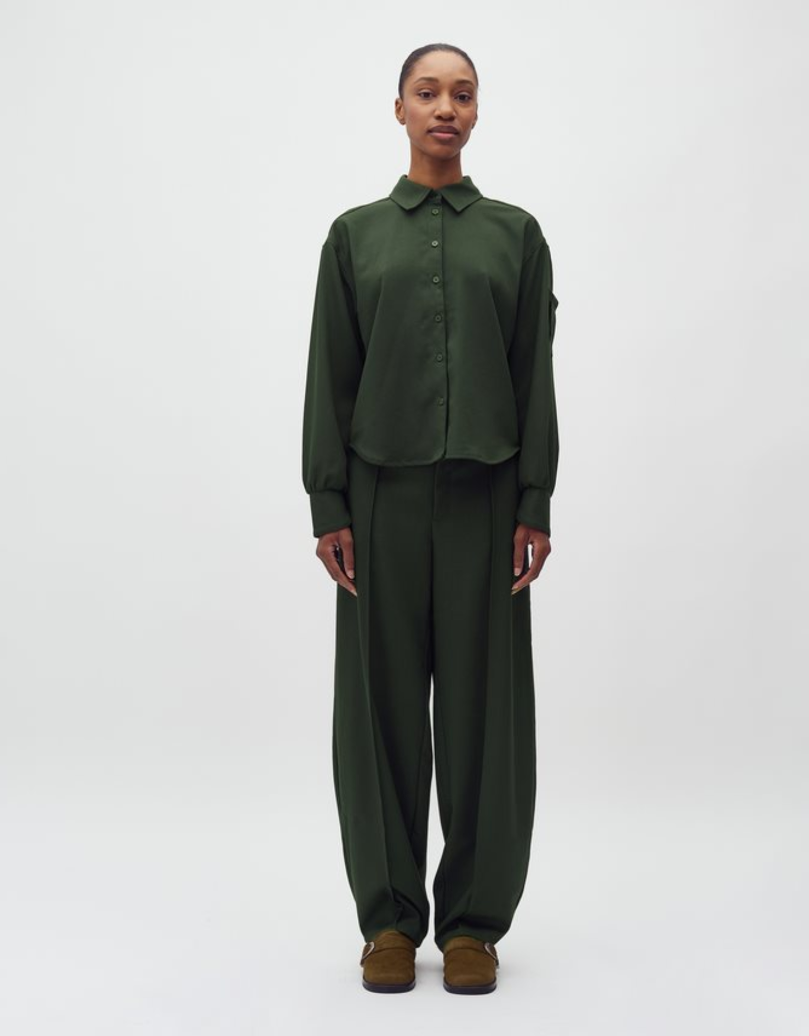 MbyM MBYM PIJA PANTS - PINE GREEN