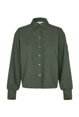 MBYM CAMMIA BLOUSE - PINE GREEN
