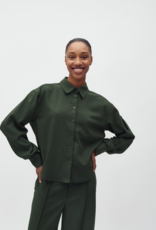 MBYM CAMMIA BLOUSE - PINE GREEN