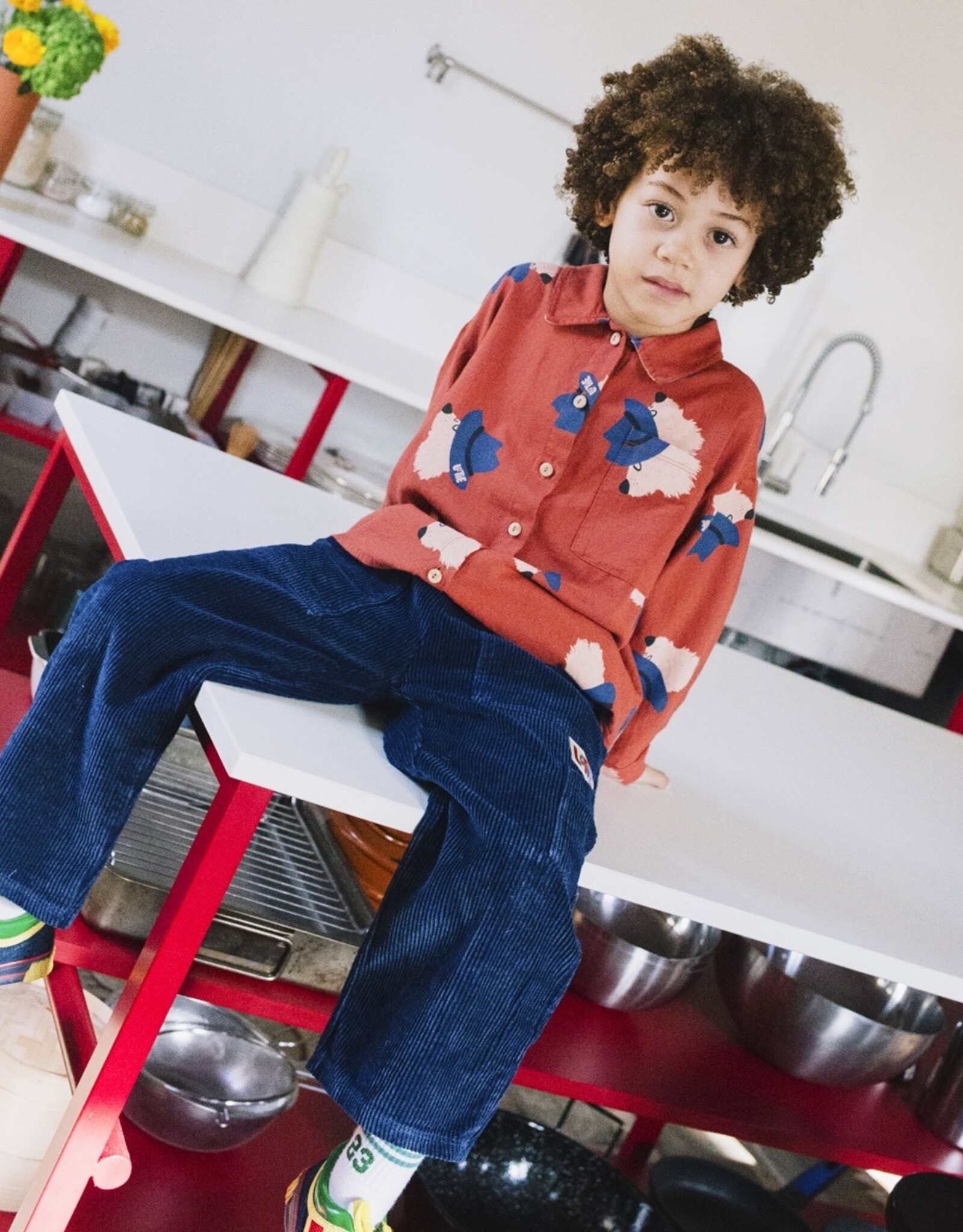LOTIE KIDS CASUAL PANTS - INDIGO