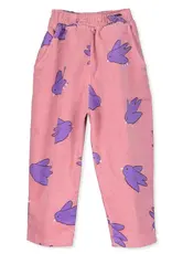 LOTIE KIDS WIDE CORDUROY PANTS - ROSE