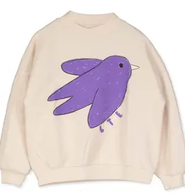 LOTIE KIDS TEDDY SWEATSHIRT - CREAM