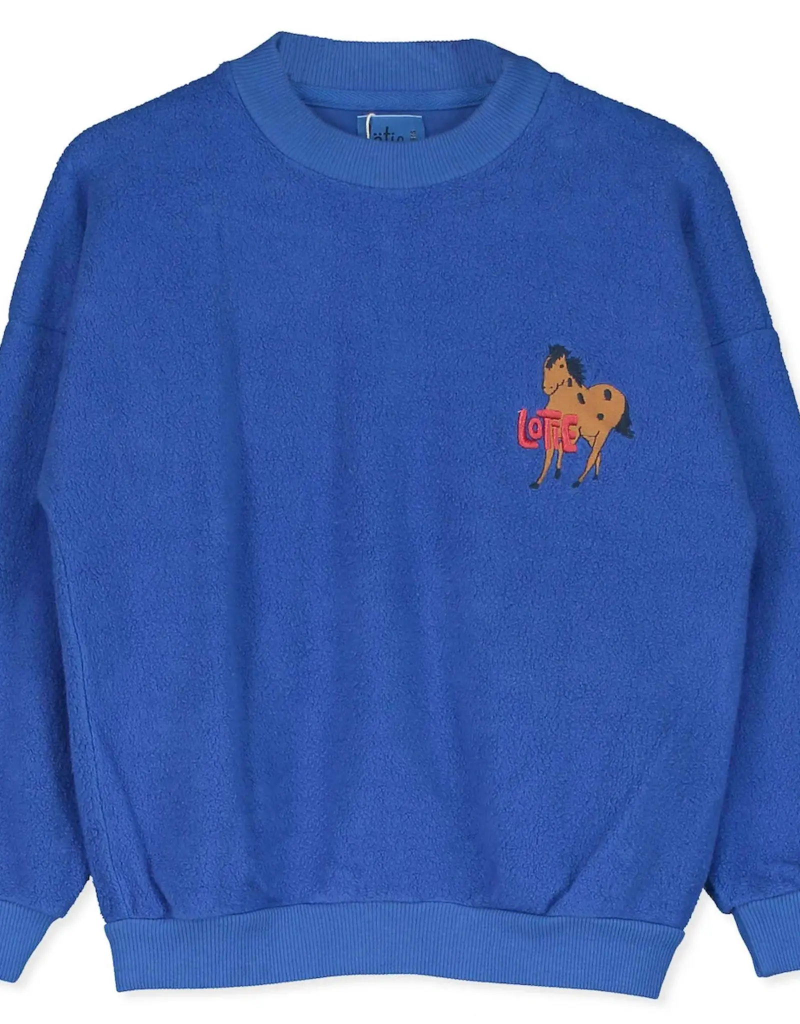 LOTIE KIDS TEDDY SWEATSHIRT - INK BLUE