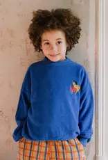 LOTIE KIDS TEDDY SWEATSHIRT - INK BLUE