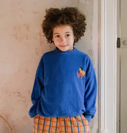 LOTIE KIDS TEDDY SWEATSHIRT - INK BLUE