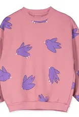 LOTIE KIDS SWEATSHIRT - ROSE