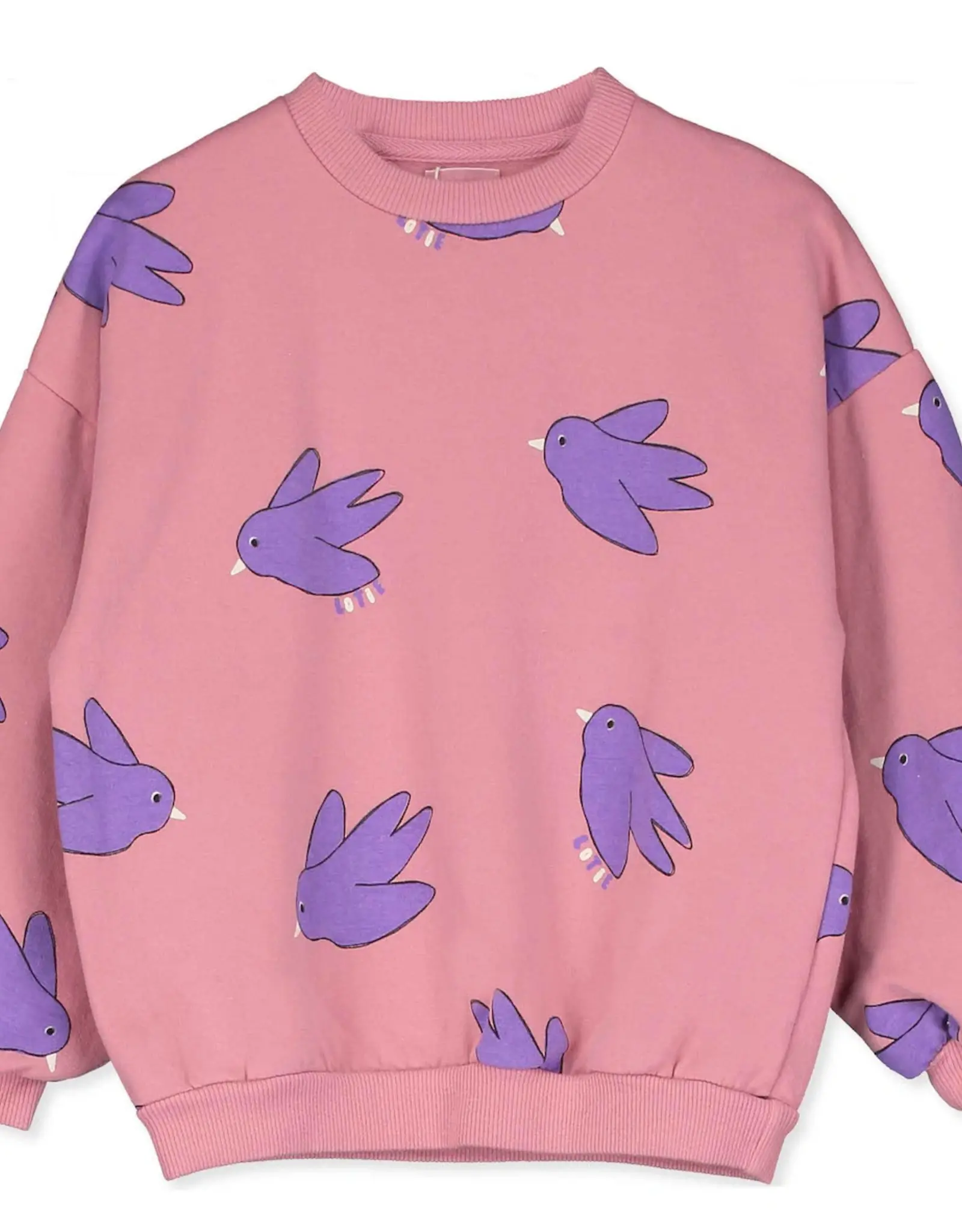 LOTIE KIDS SWEATSHIRT - ROSE
