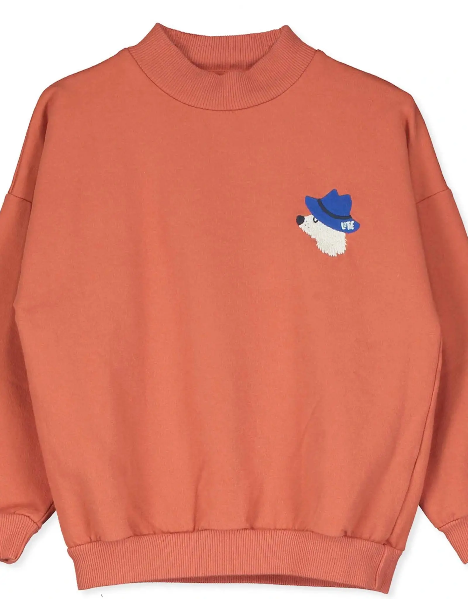LOTIE KIDS SWEATSHIRT - CLAY