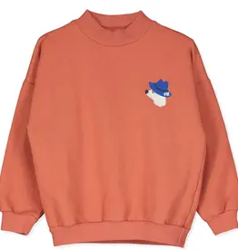 LOTIE KIDS SWEATSHIRT - CLAY