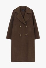 DIXIE DOUBLE BRESTED COAT - MORO