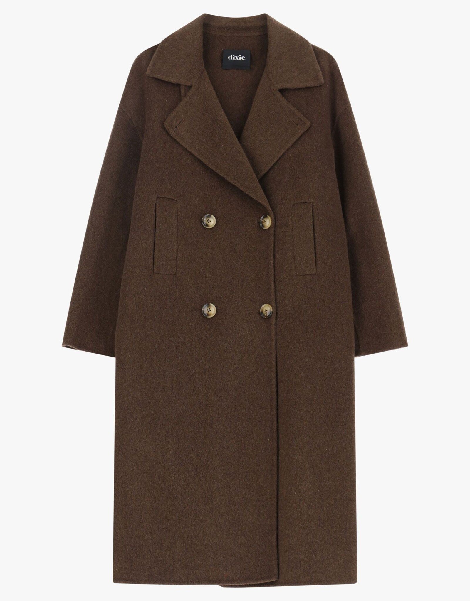 DIXIE DOUBLE BRESTED COAT - MORO