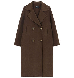 DIXIE DOUBLE BRESTED COAT - MORO