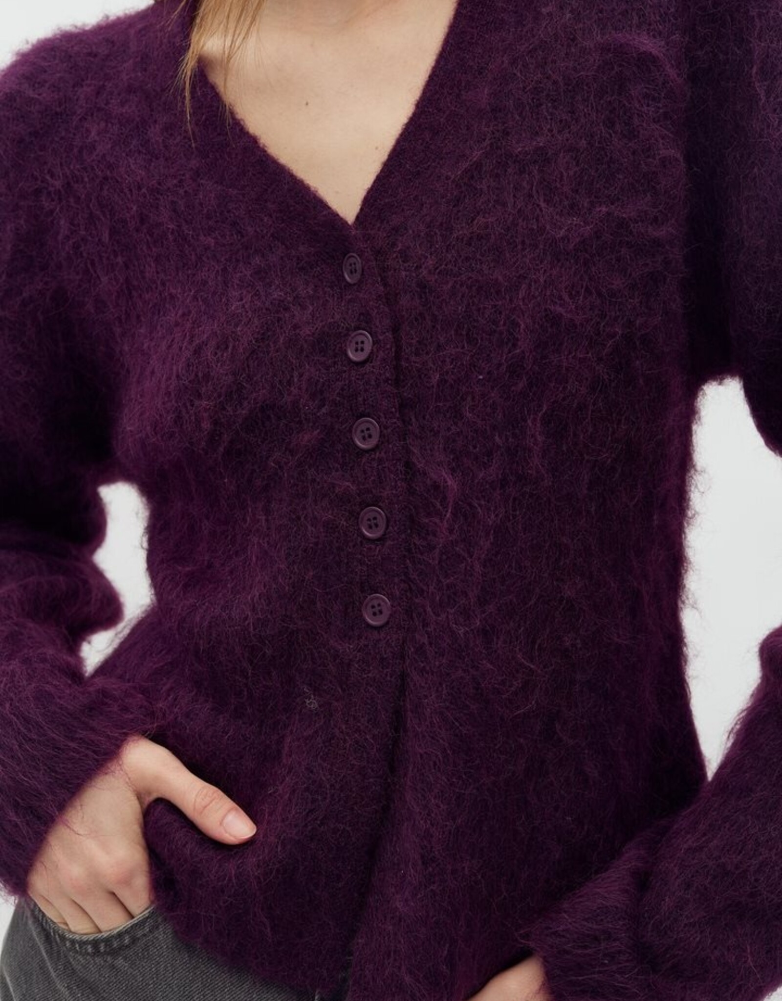 MbyM MBYM CONNI KNIT - BLACKBERRY WINE