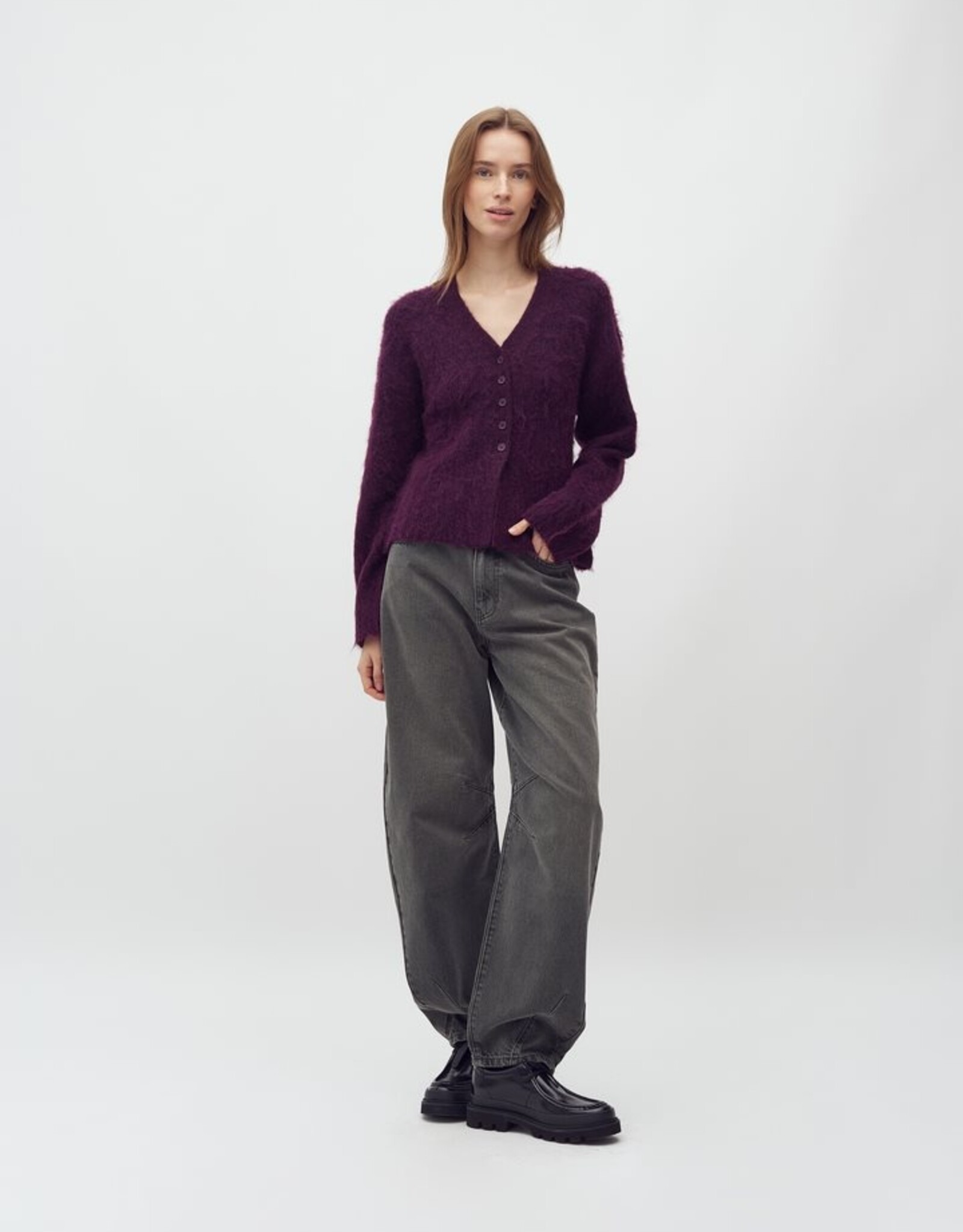 MbyM MBYM CONNI KNIT - BLACKBERRY WINE