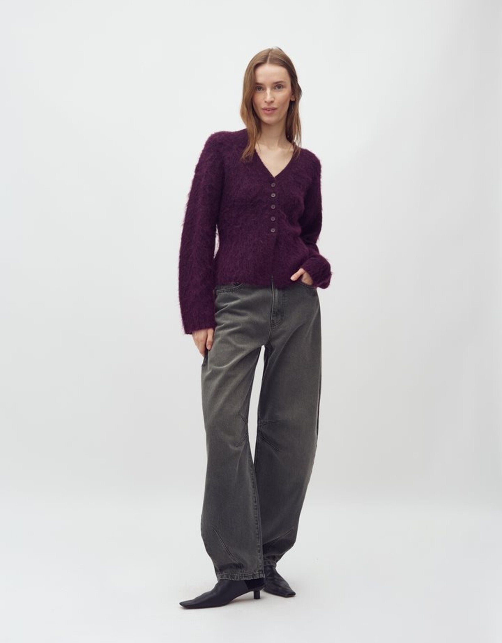 MbyM MBYM CONNI KNIT - BLACKBERRY WINE
