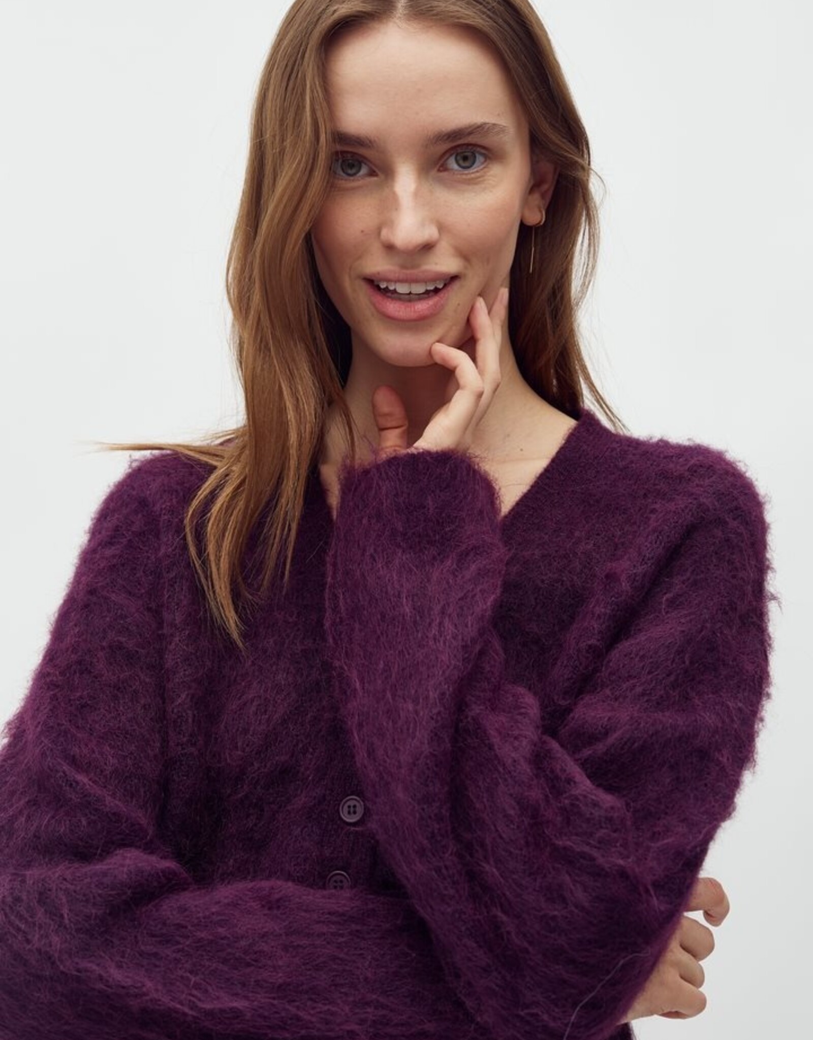 MbyM MBYM CONNI KNIT - BLACKBERRY WINE