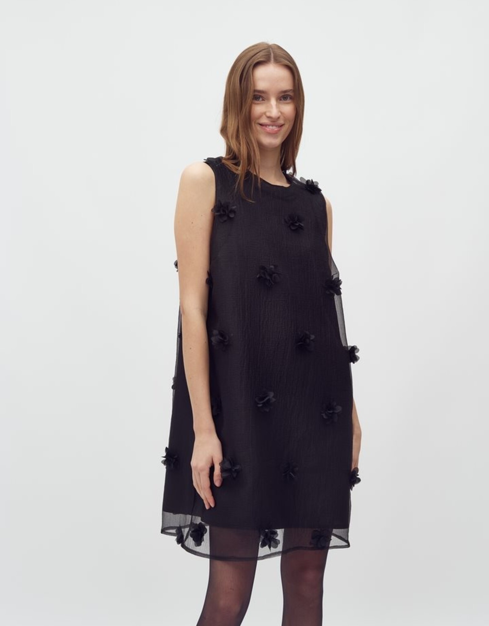 MbyM MBYM MOLLI DRESS - BUBBLE BLACK