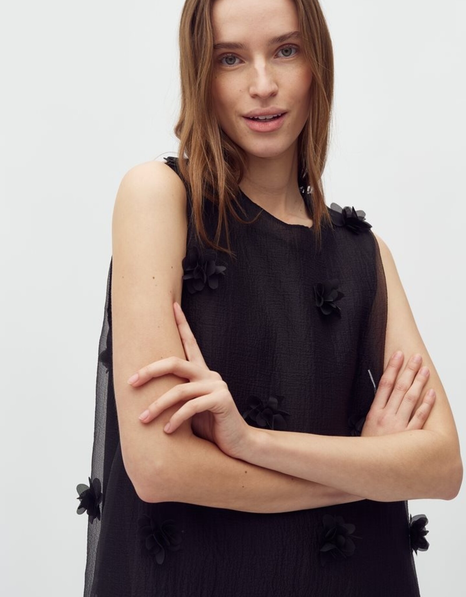 MbyM MBYM MOLLI DRESS - BUBBLE BLACK