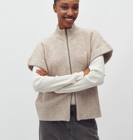 MbyM MBYM ROSELINA VEST - BEIGE