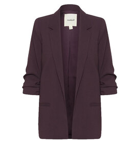 Soaked SOAKED IN LUXURY SHIRLEY BLAZER - FUDGE