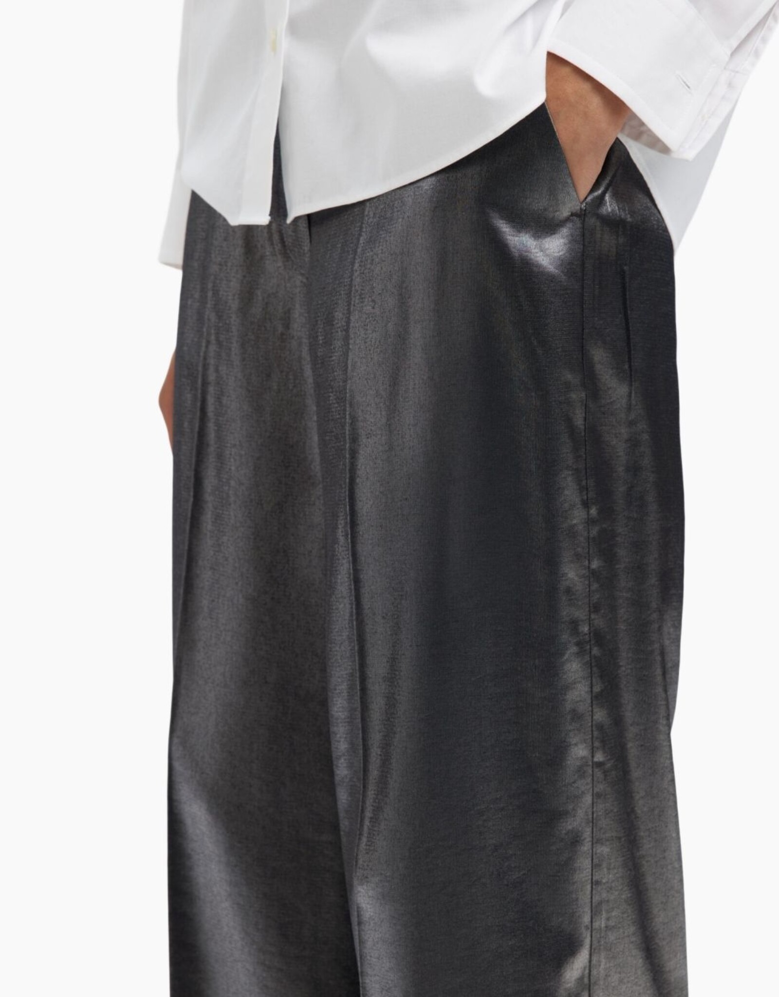Selected Femme SELECTED FEMME MARGOT WIDE PANT - BLACK