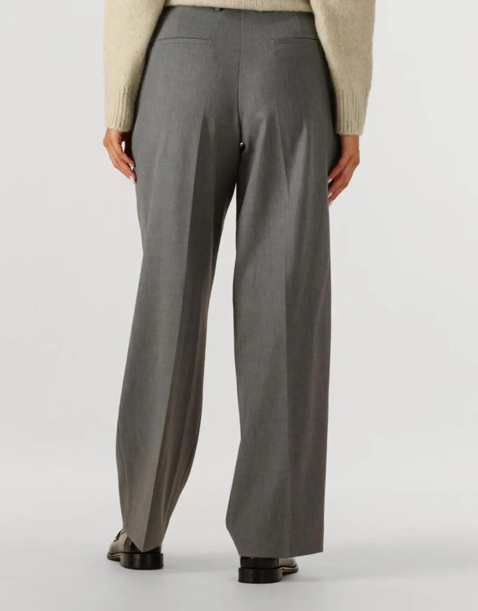 Selected Femme SELECTED FEMME RITA PANTS - MEDIUM GREY