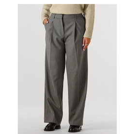 Selected Femme SELECTED FEMME RITA PANTS - MEDIUM GREY