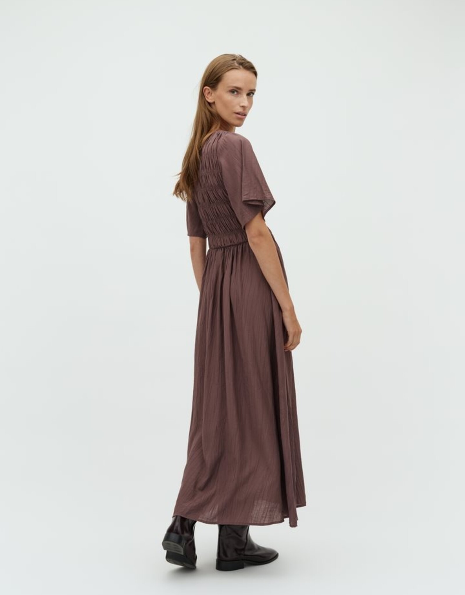 MbyM MBYM MEHINA DRESS - BROWN LILAC