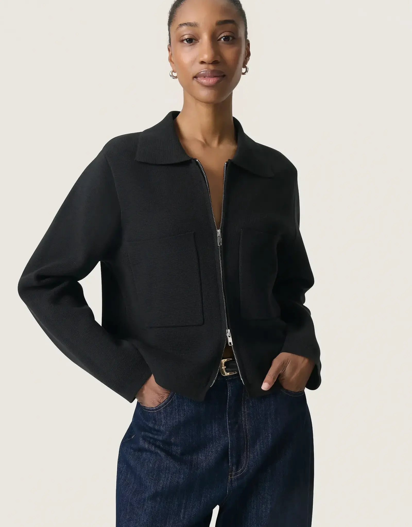 Soaked SOAKED IN LUXURY HAVENA JACKET - BLACK