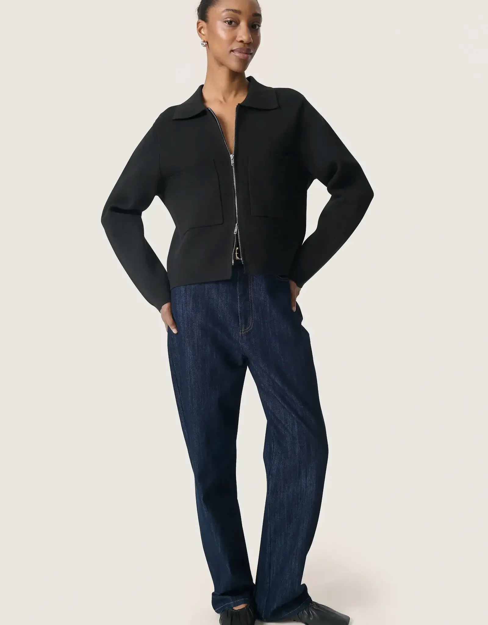 Soaked SOAKED IN LUXURY HAVENA JACKET - BLACK