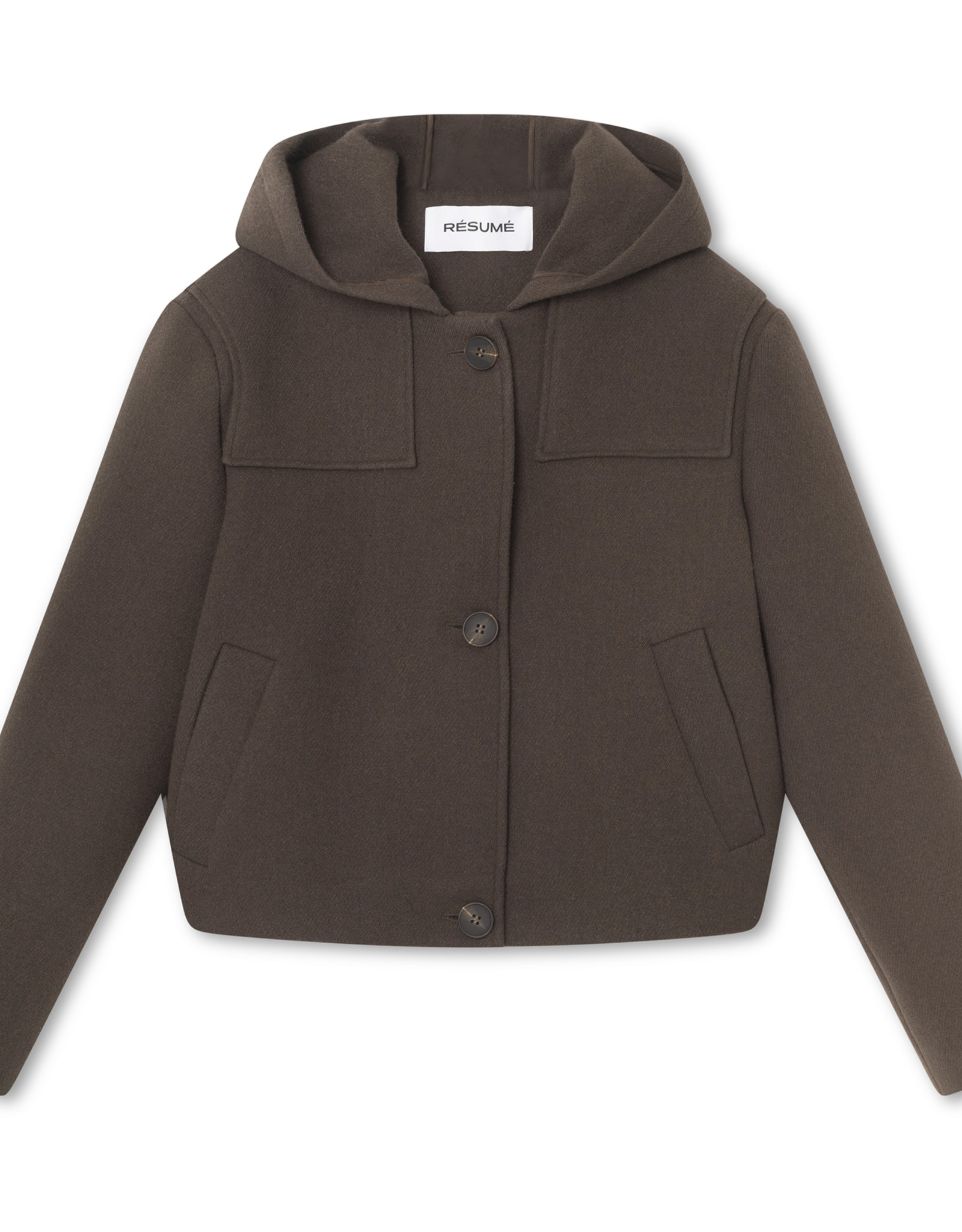 Résumé RÉSUMÉ HUBERTA JACKET -  BROWN